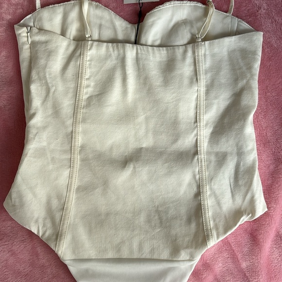 🤍Zara Linen Blend Corset Style Bodysuit - Picture 8 of 12